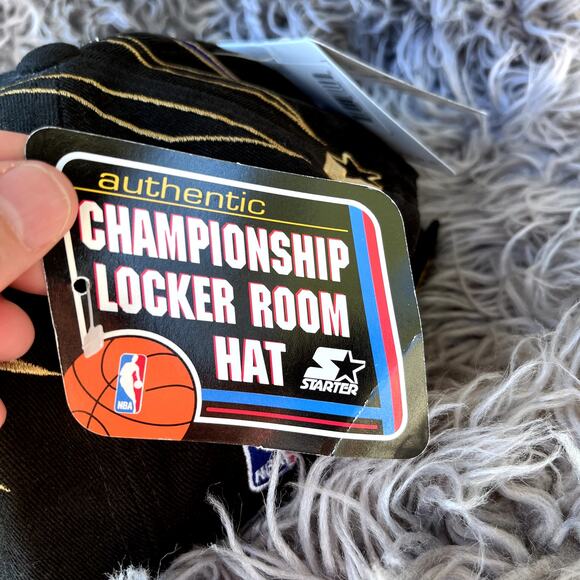 Starter Baseball Cap Chicago Bulls NBA Champions 98 NWT Locker Room Hat - Picture 12 of 16